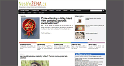 Desktop Screenshot of nestrezena.cz